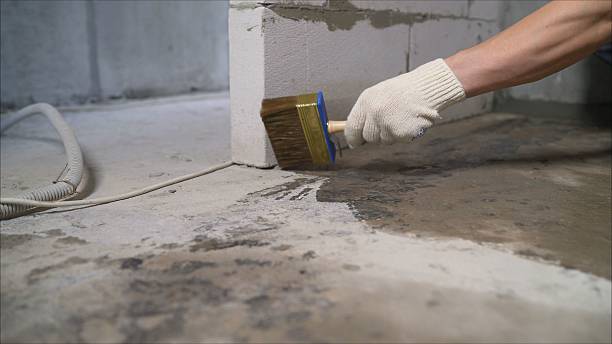 Crawl space vapor barrier installation in Olmsted Falls, OH